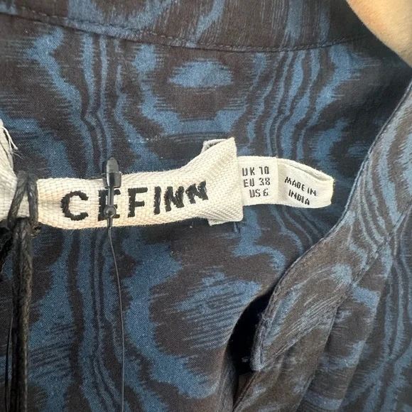 Cefinn NWT Blue Long Sleeve Dress - Picture 5 of 5